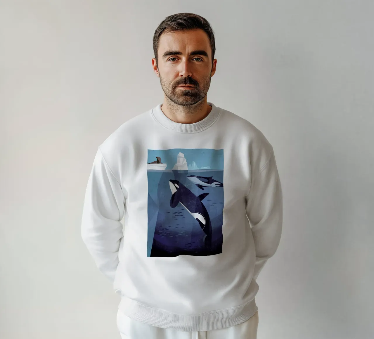 Orca felpa da Dieter Braun