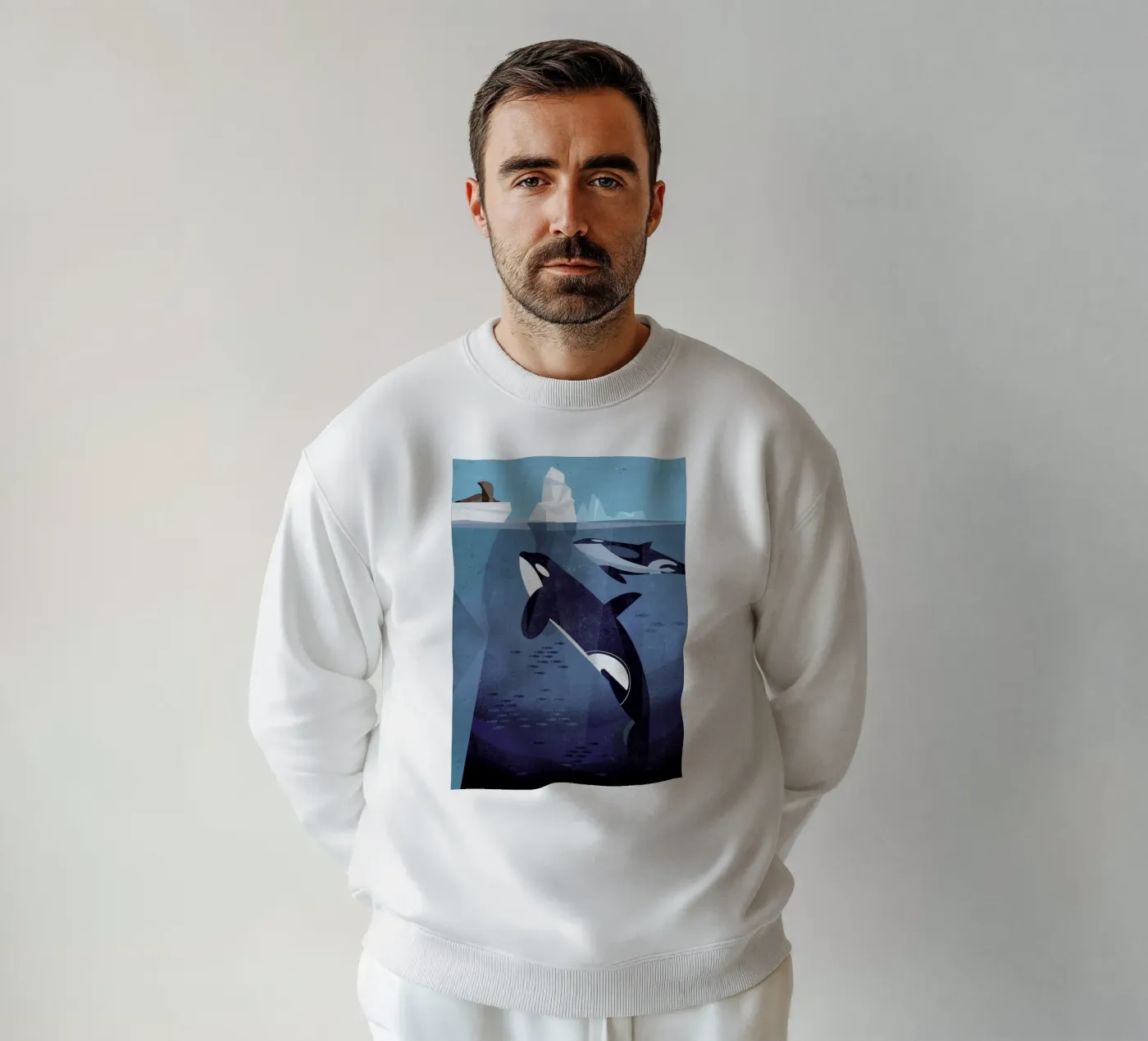 Orca sweatshirt van Dieter Braun