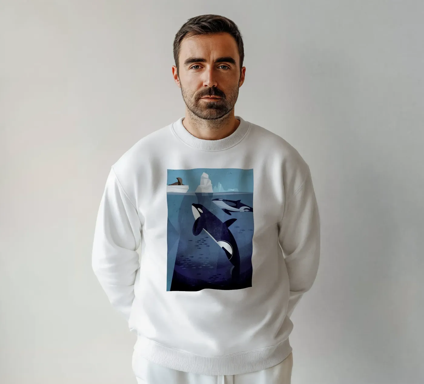 Orca sweatshirt van Dieter Braun