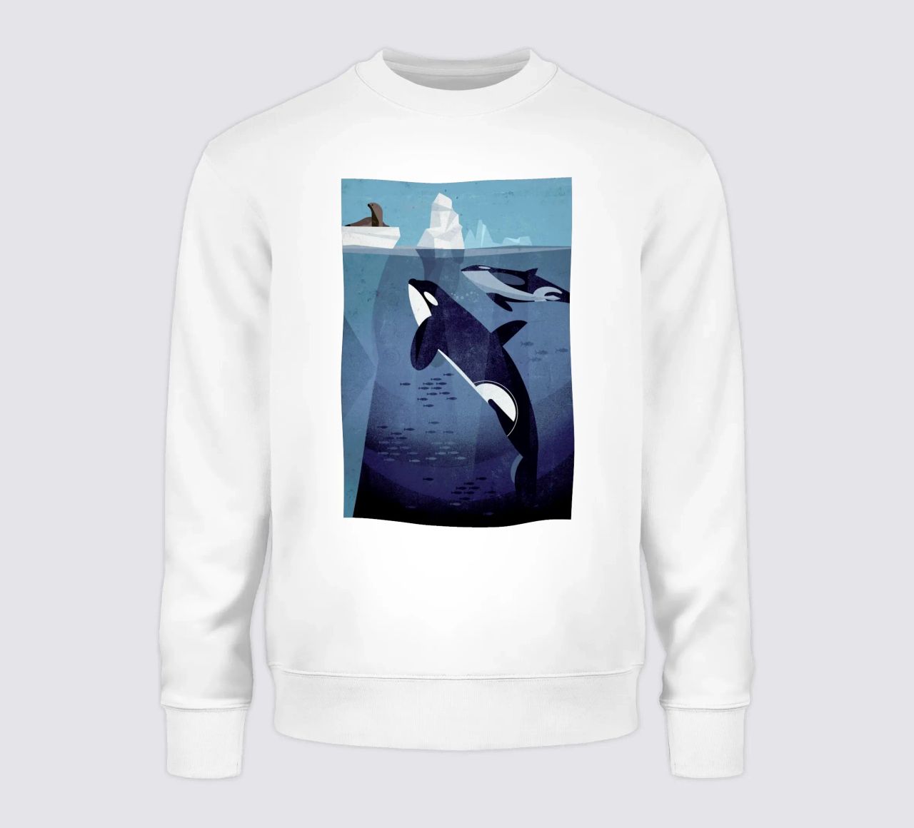 Orca felpa da Dieter Braun