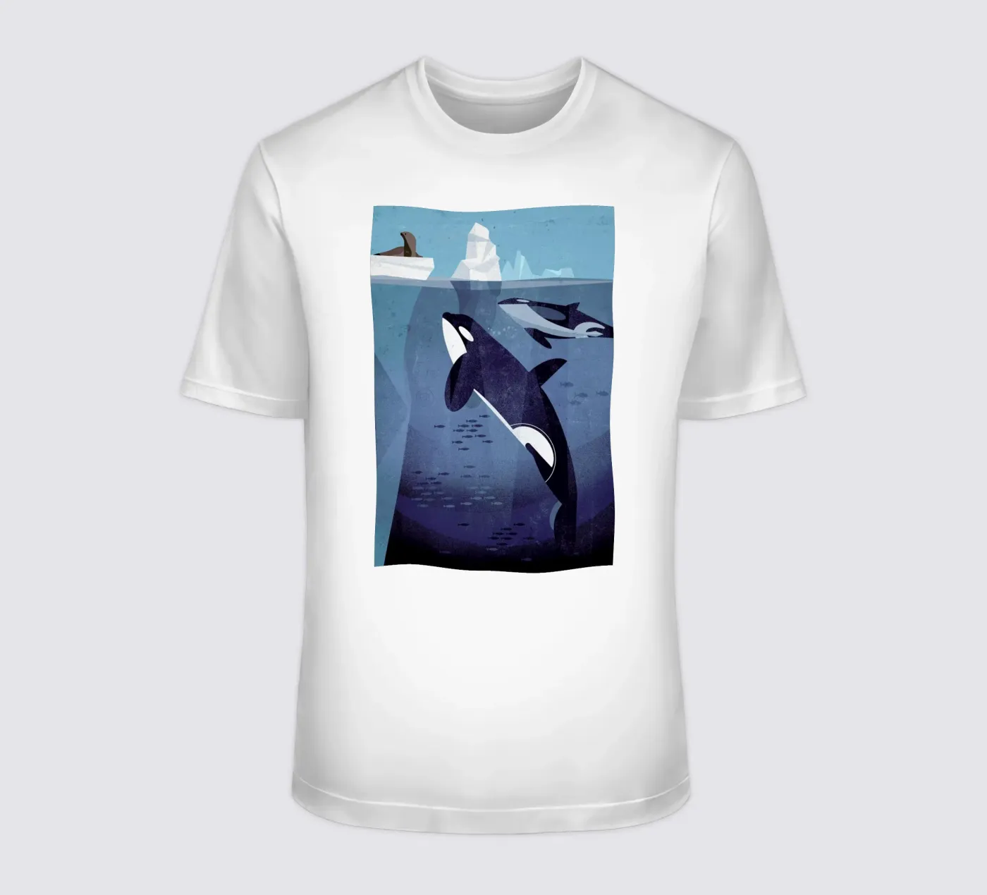 Orca t-shirt da Dieter Braun