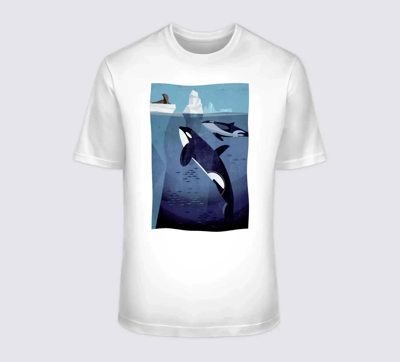 Orca t-shirt da Dieter Braun