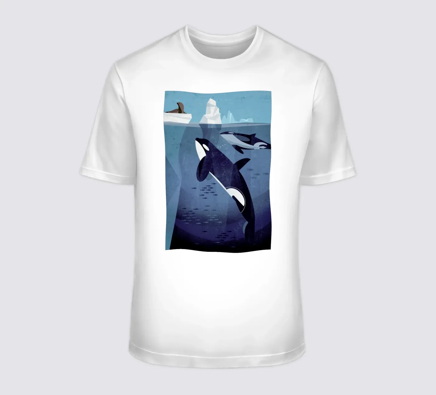 Orca t-shirt da Dieter Braun