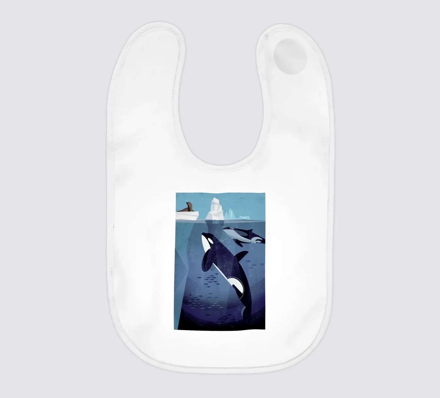 Orca Babylätzchen von Dieter Braun