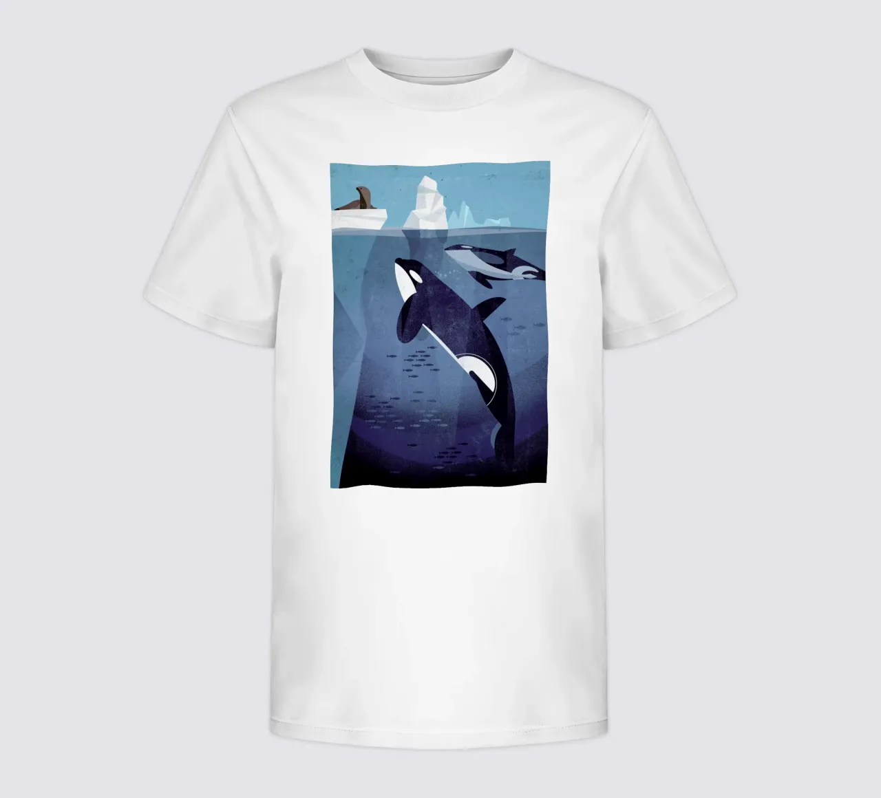 Orca Kinder T-Shirt von Dieter Braun