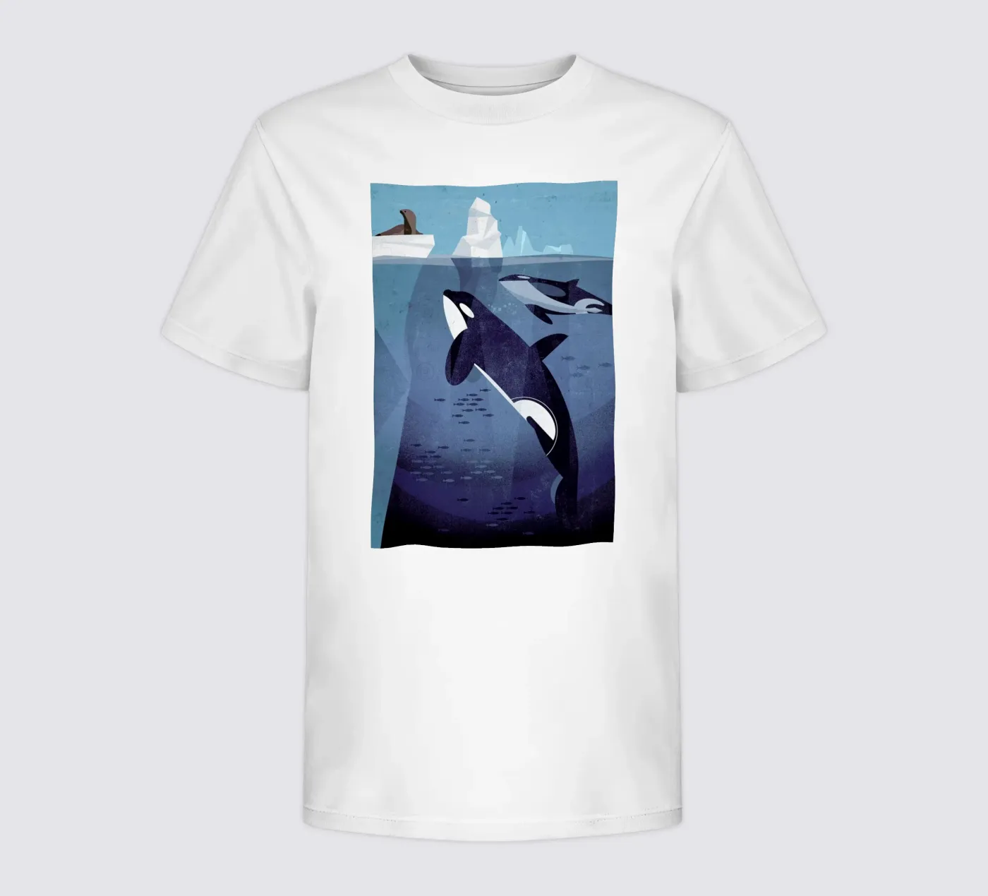 Orca t-shirt bambini da Dieter Braun