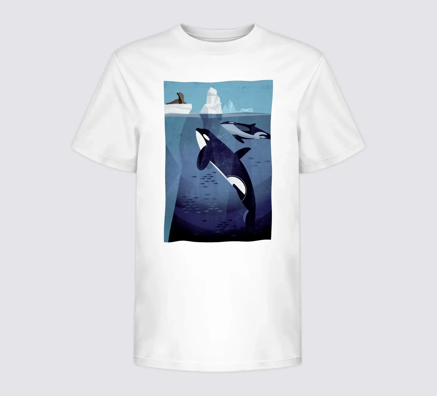 Orca kinder t-shirt van Dieter Braun