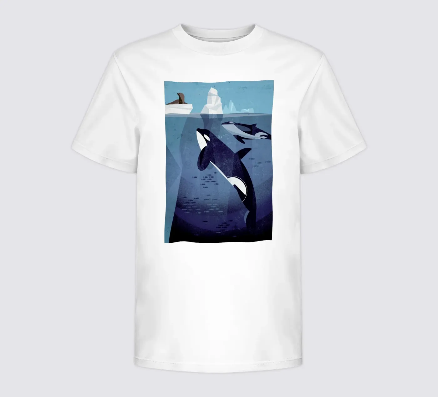 Orca t-shirt bambini da Dieter Braun