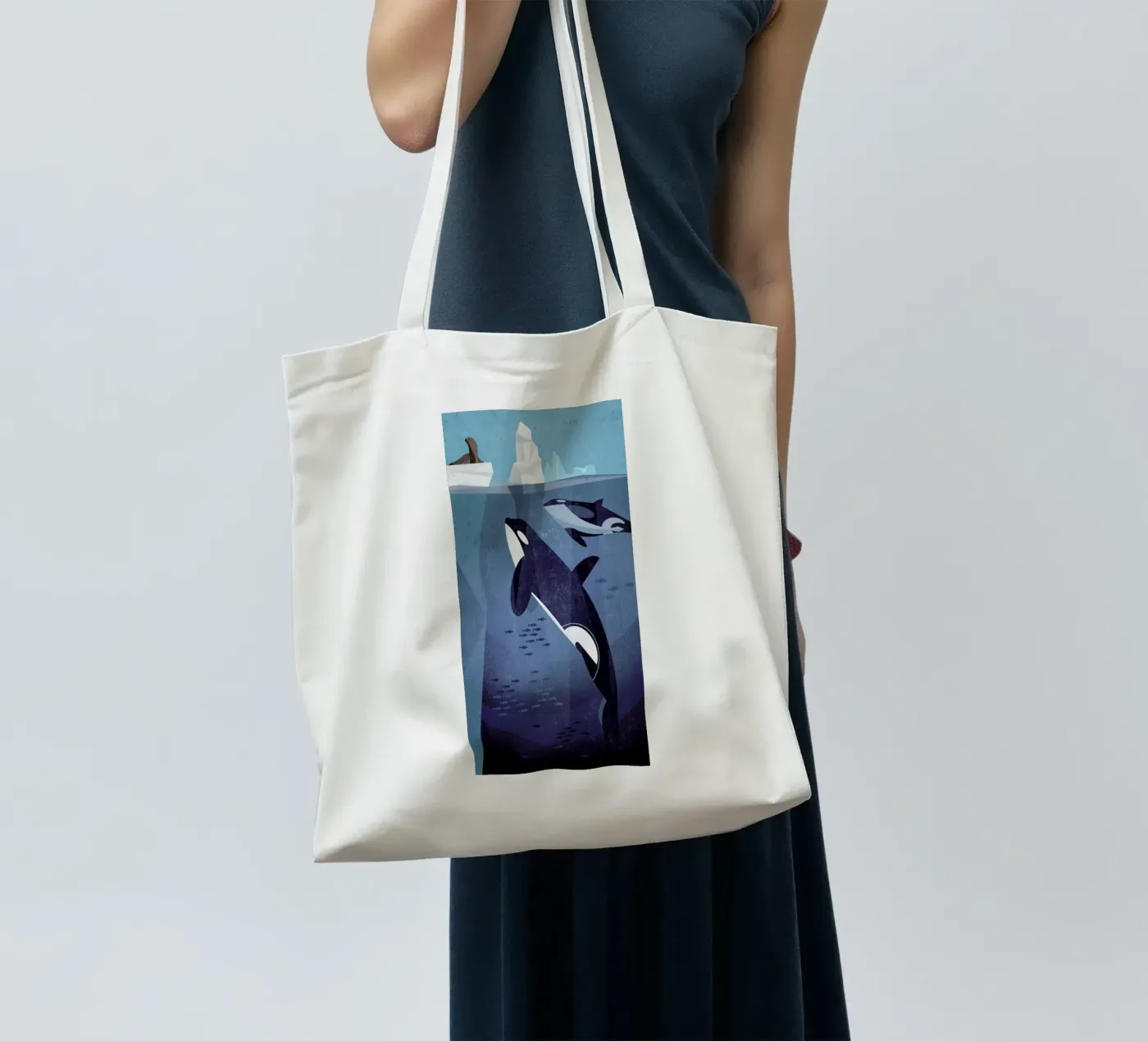 Orca tote bag by Dieter Braun