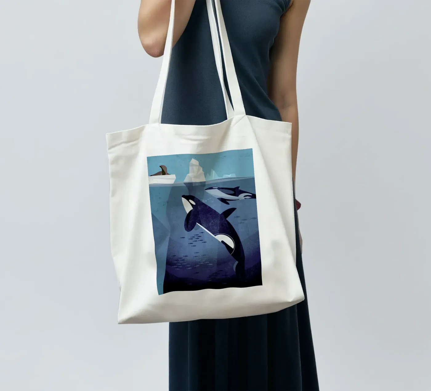 Orca tote bag by Dieter Braun