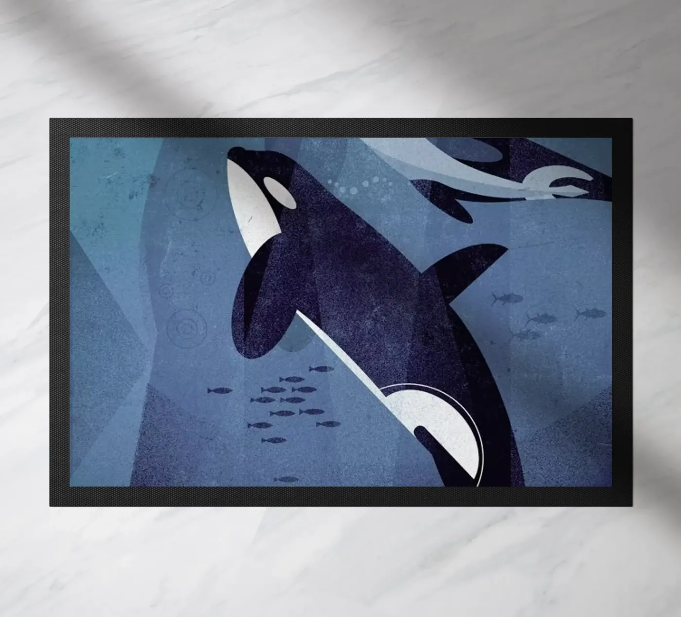 Orca Fußmatte von Dieter Braun
