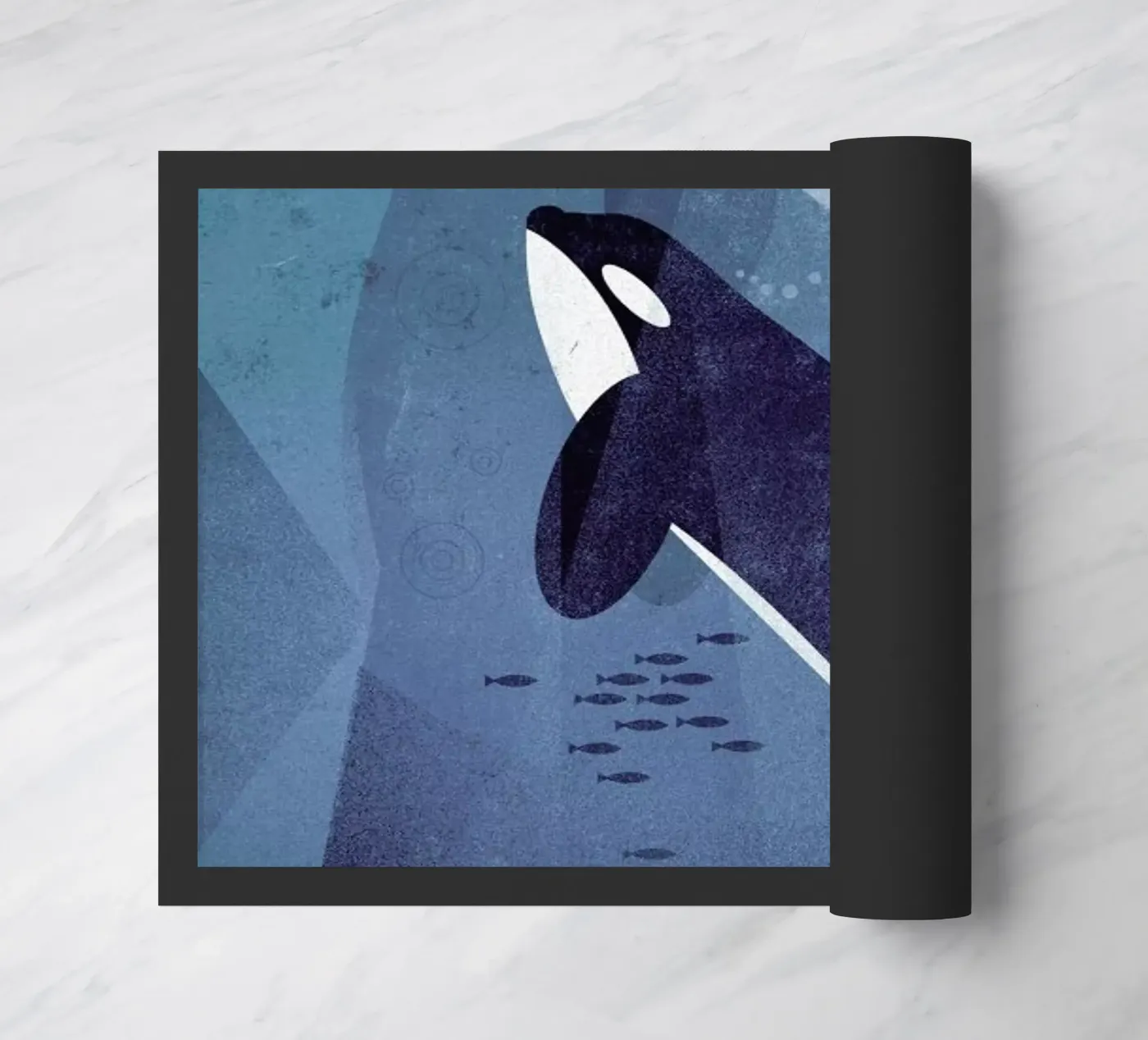 Orca Fußmatte von Dieter Braun