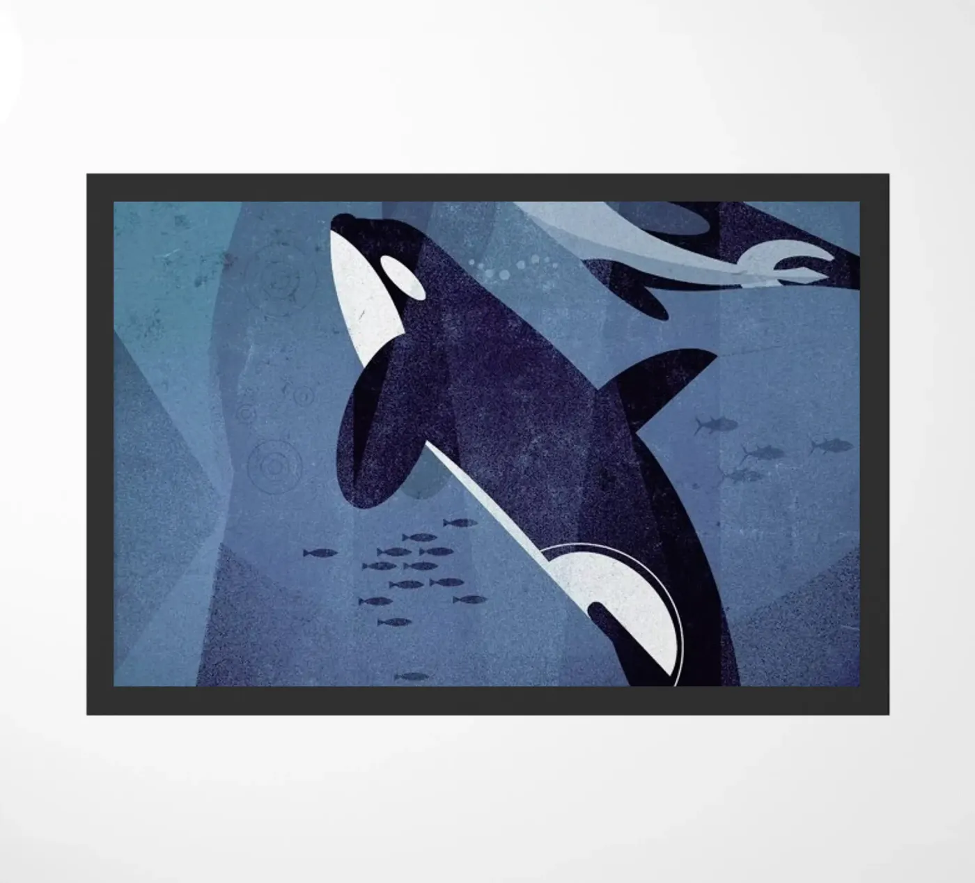 Orca Fußmatte von Dieter Braun