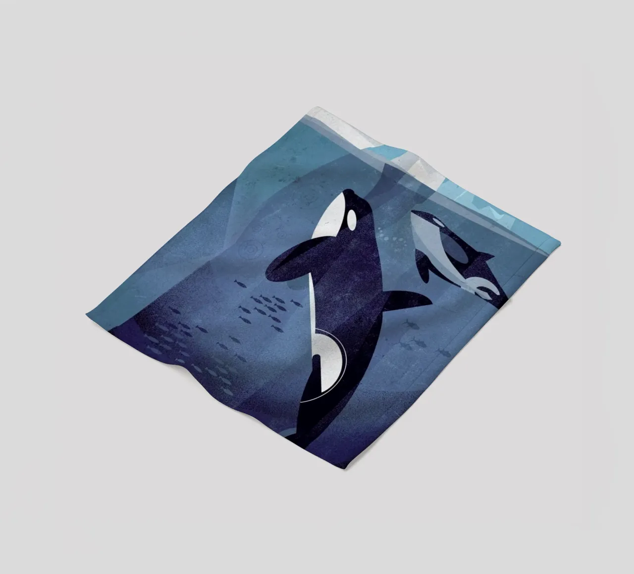 Orca fleecedeken van Dieter Braun