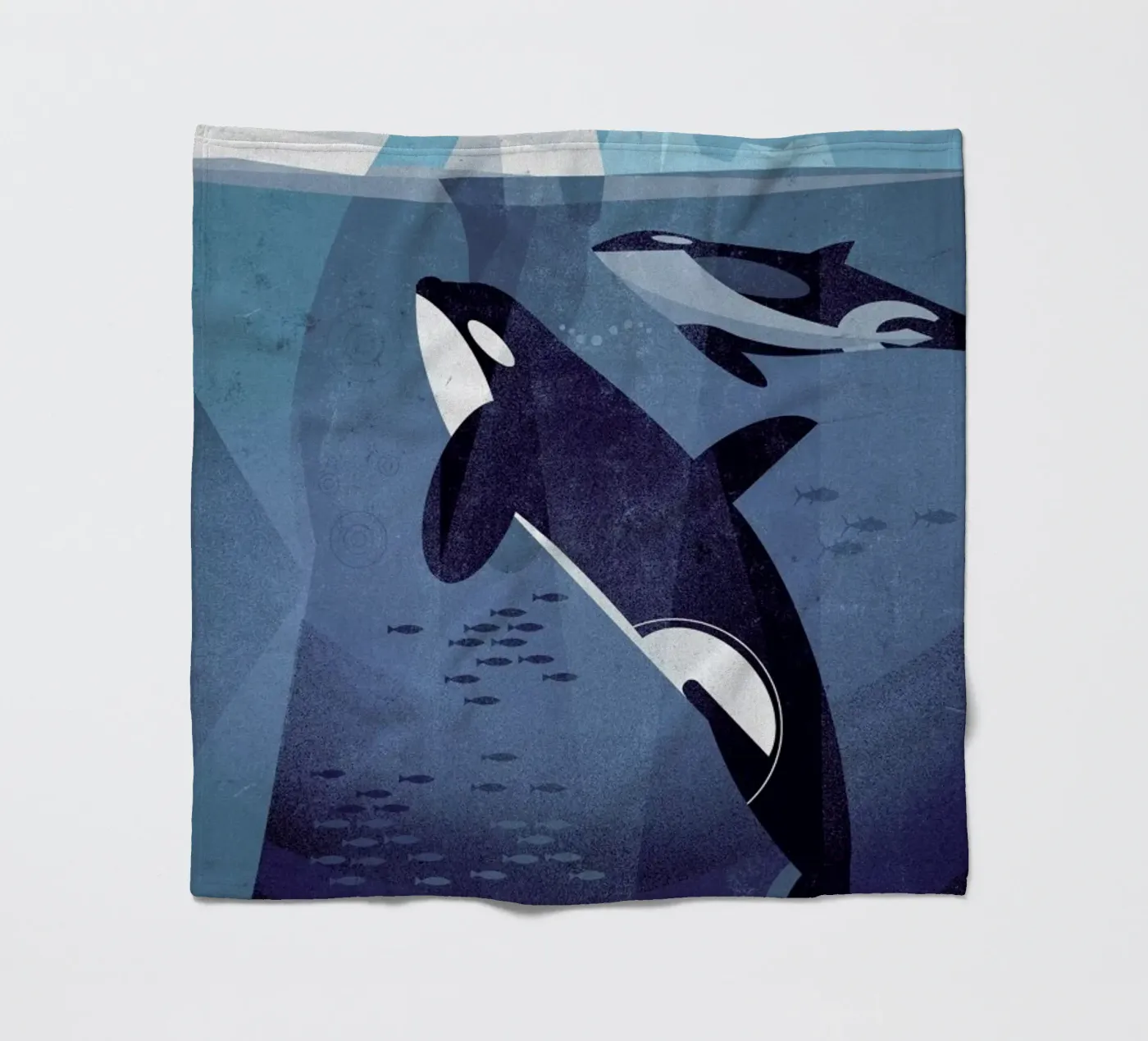 Orca fleecedeken van Dieter Braun