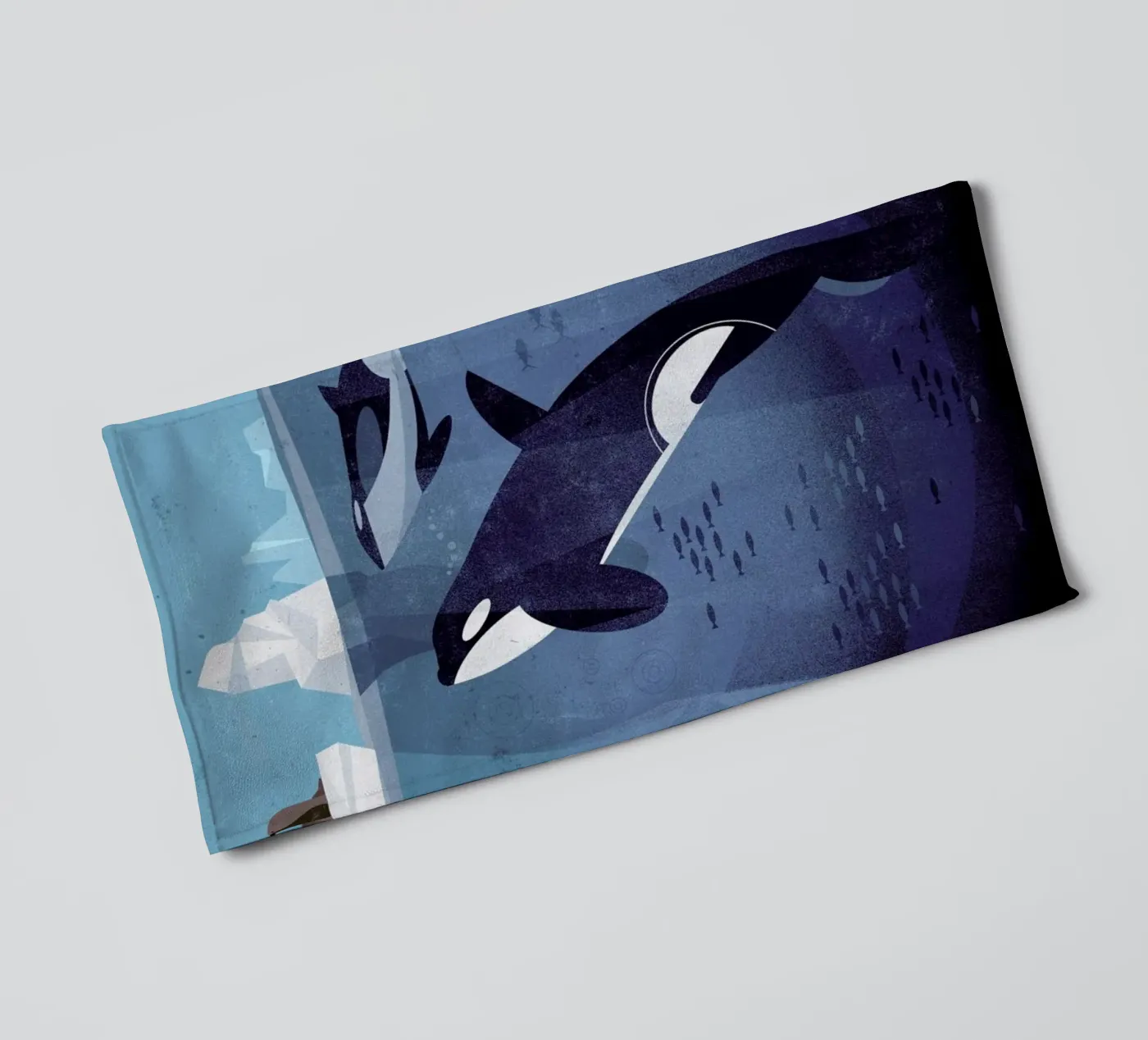 Orca badhanddoek van Dieter Braun