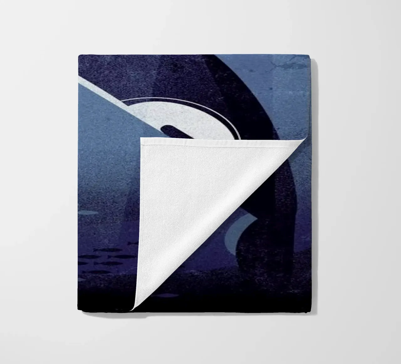 Orca beach towel by Dieter Braun