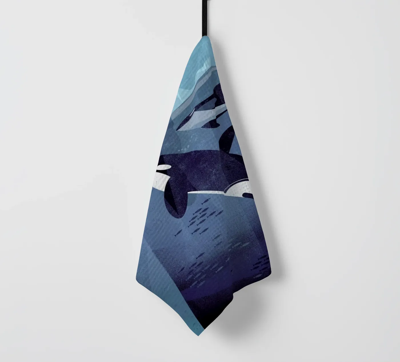 Orca Geschirrtuch von Dieter Braun