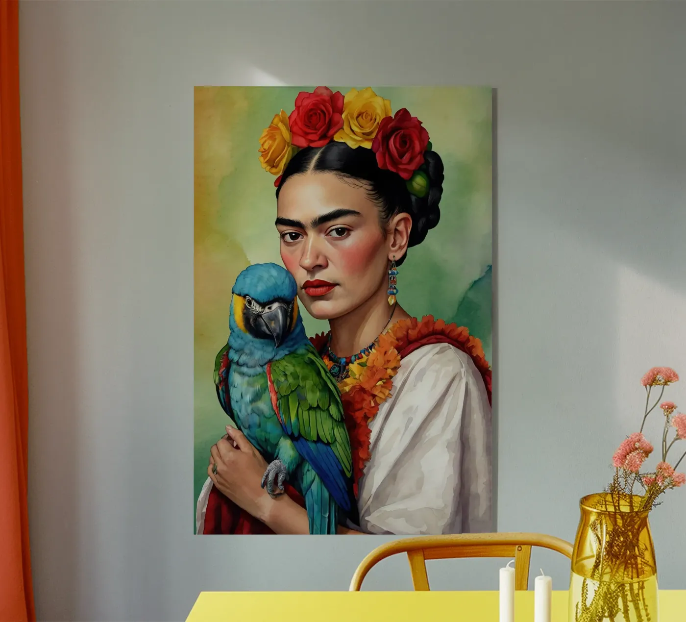 Frida Kahlo plexiglass da 🎁 NOBELART