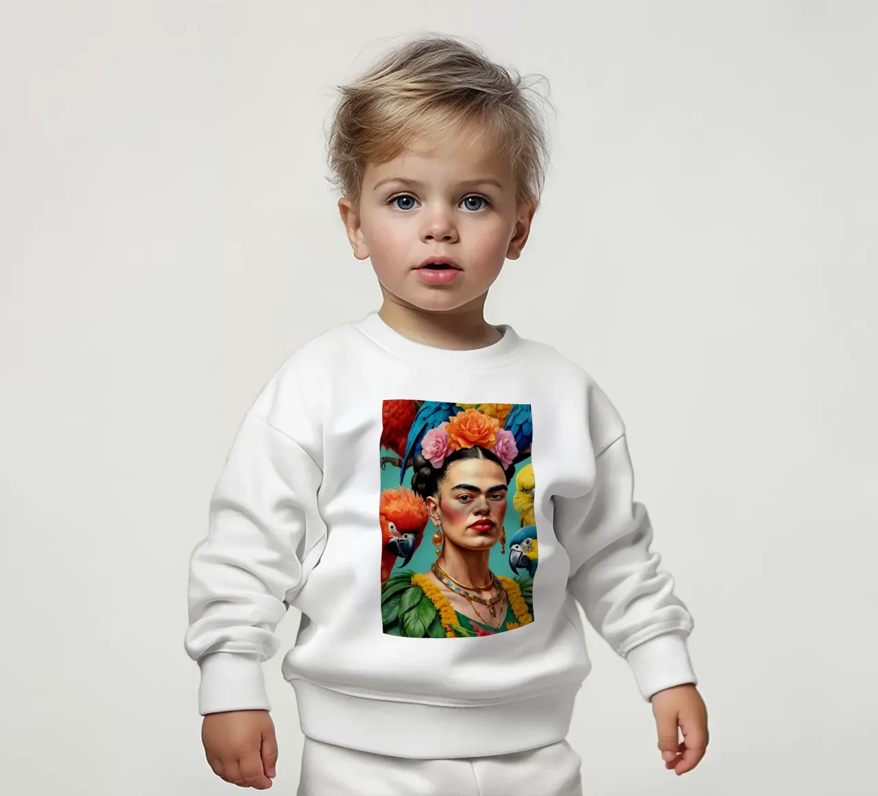 Frida Kahlo felpa neonato da 🎁 ARTVI-SHOP