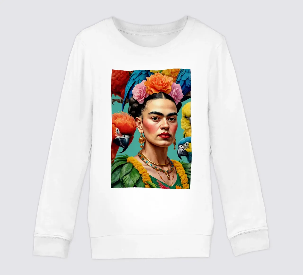 Frida Kahlo kinder sweatshirt van 🎁 ARTVI-SHOP
