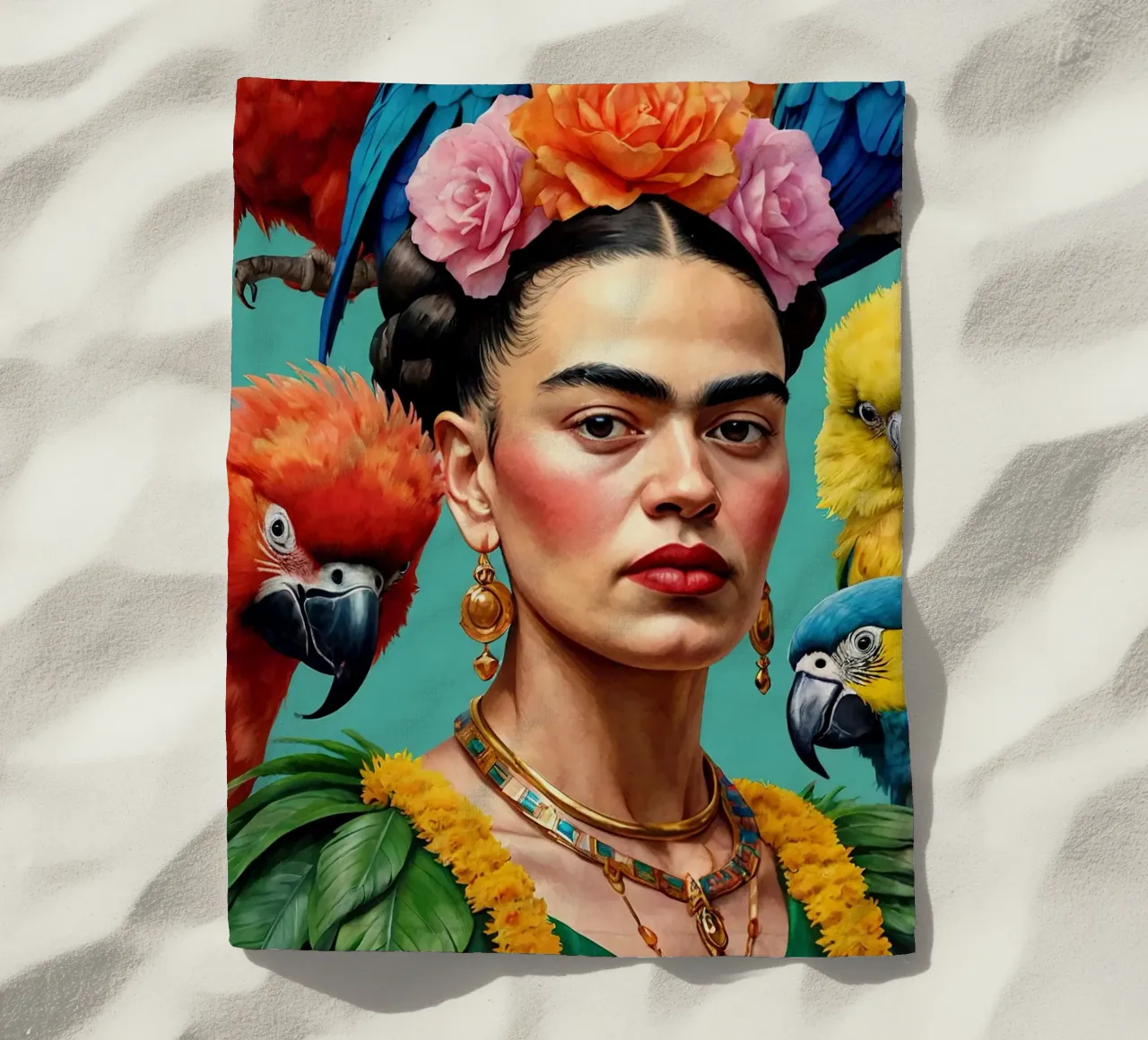 Frida Kahlo telo mare da 🎁 ARTVI-SHOP