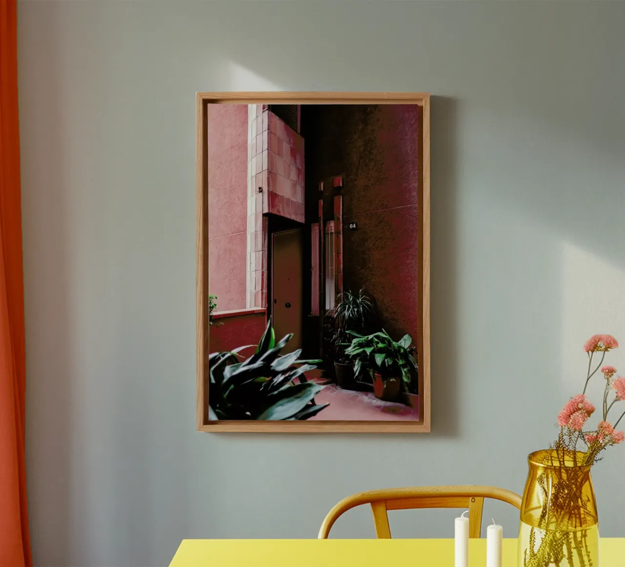Walden 64 tela con Cornice a cassetta da Chris Abatzis