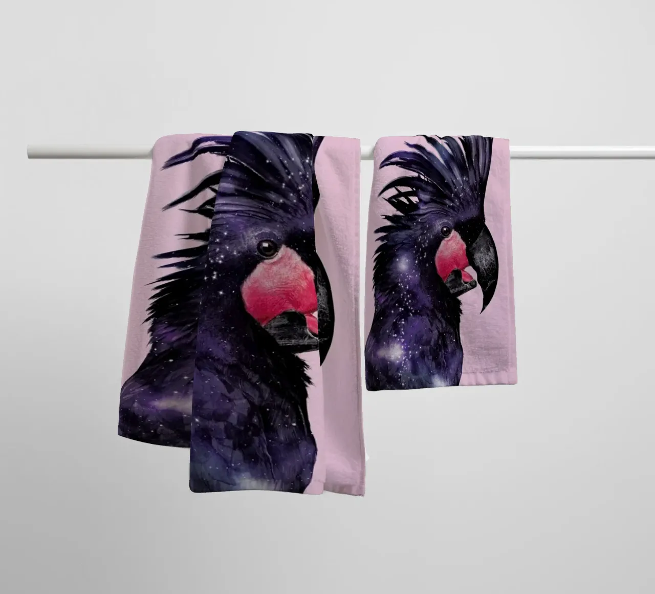 Galaxy Bird asciugamano da bagno da Jonas Loose