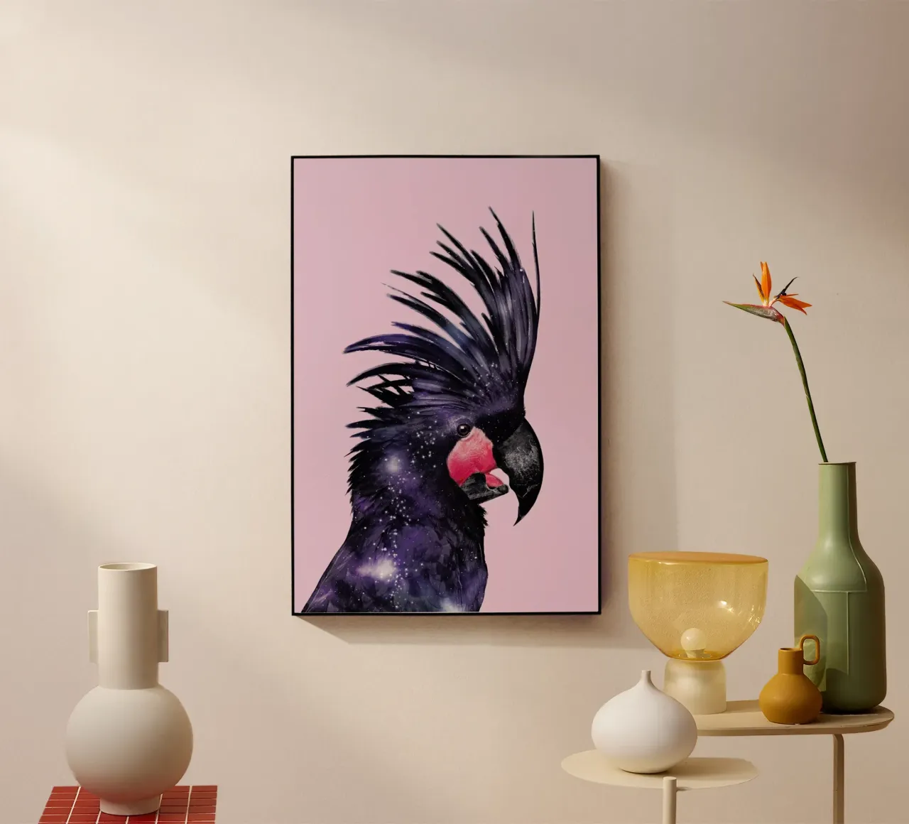 Galaxy Bird plexiglass da Jonas Loose