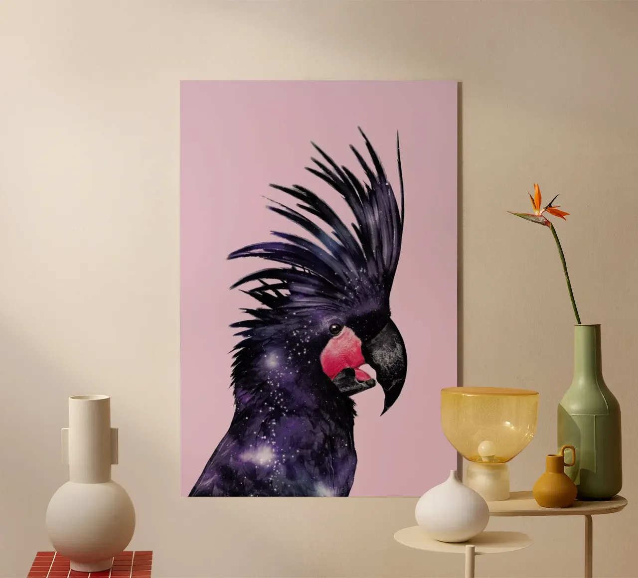 Galaxy Bird plexiglass da Jonas Loose