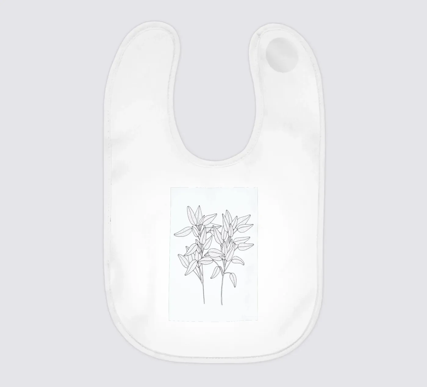 Salbei Babylätzchen von Studio Karamelo