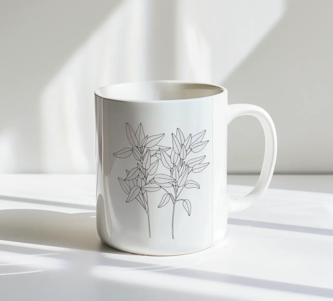 Salbei Keramik Tasse von Studio Karamelo