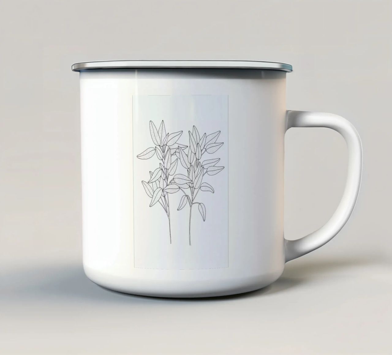 Salbei tazza in smalto da Studio Karamelo