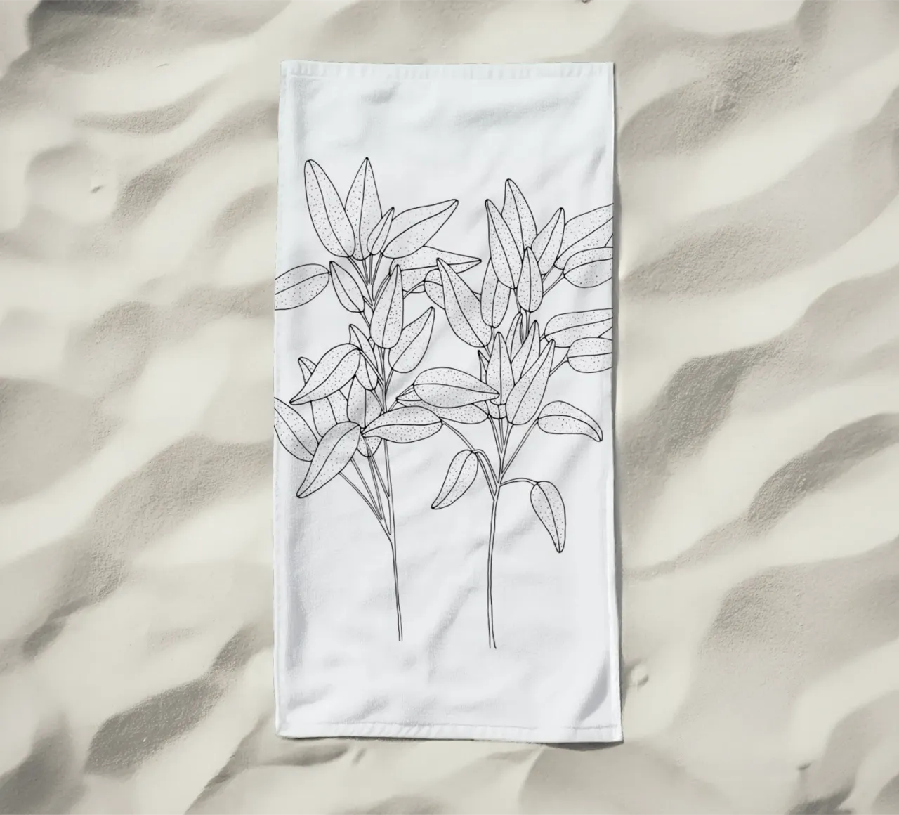 Salbei telo mare da Studio Karamelo