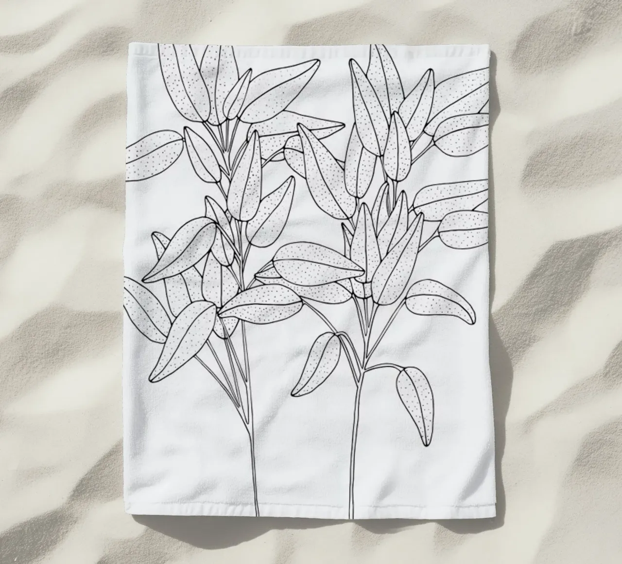 Salbei telo mare da Studio Karamelo