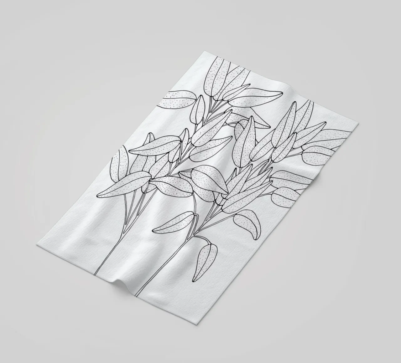 Salbei telo mare da Studio Karamelo