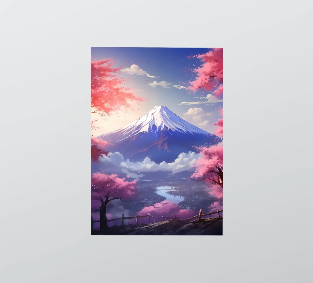 Cherry Blossom Japan Art sticker by Mikesell