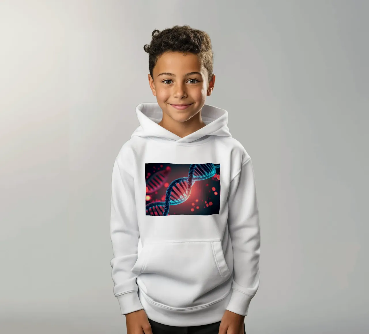 L'ADN dévoilé Perspectives sweat à capuche enfant de Delaplane