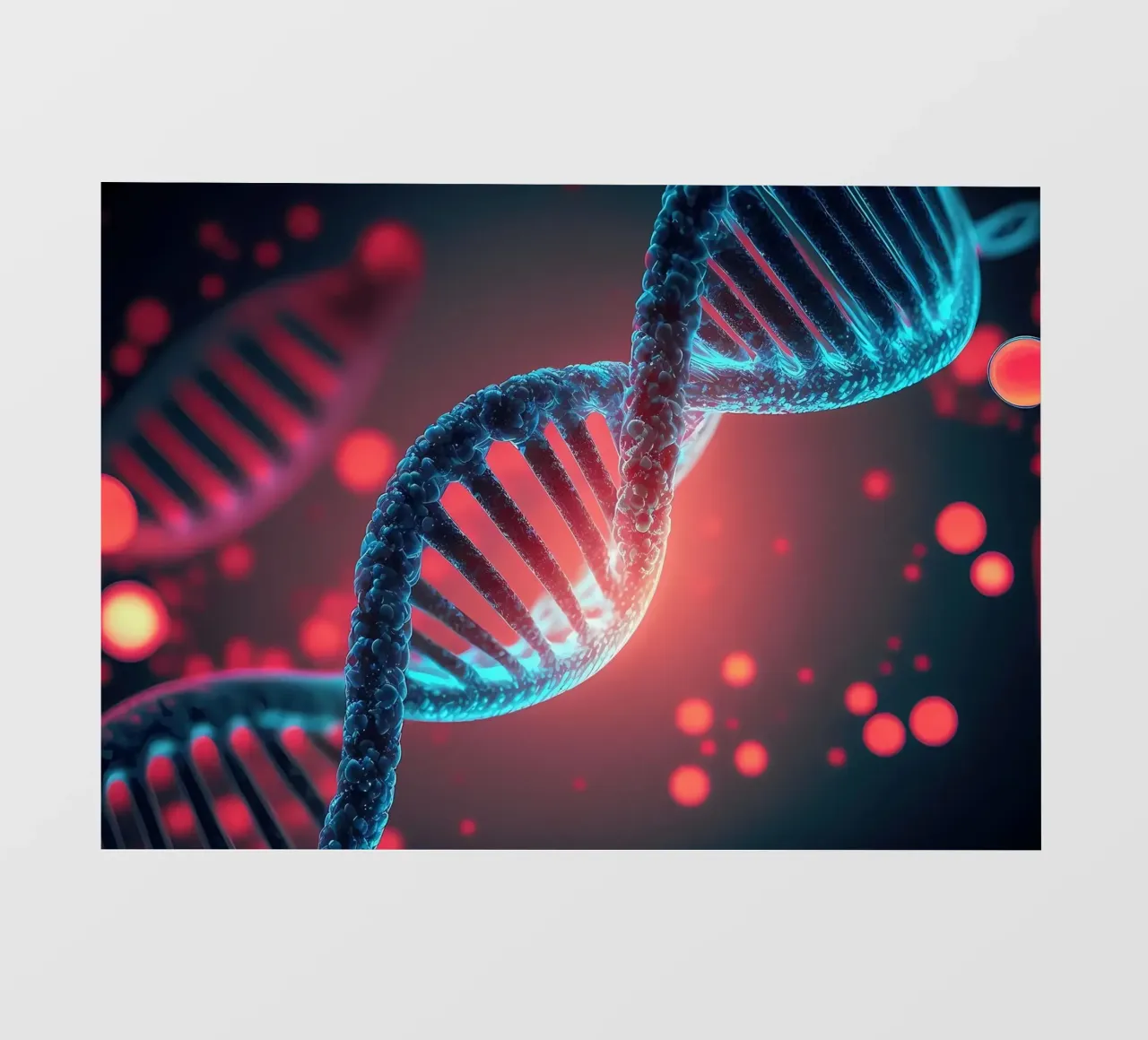 Approfondimenti sul DNA pellicola backlit da Delaplane