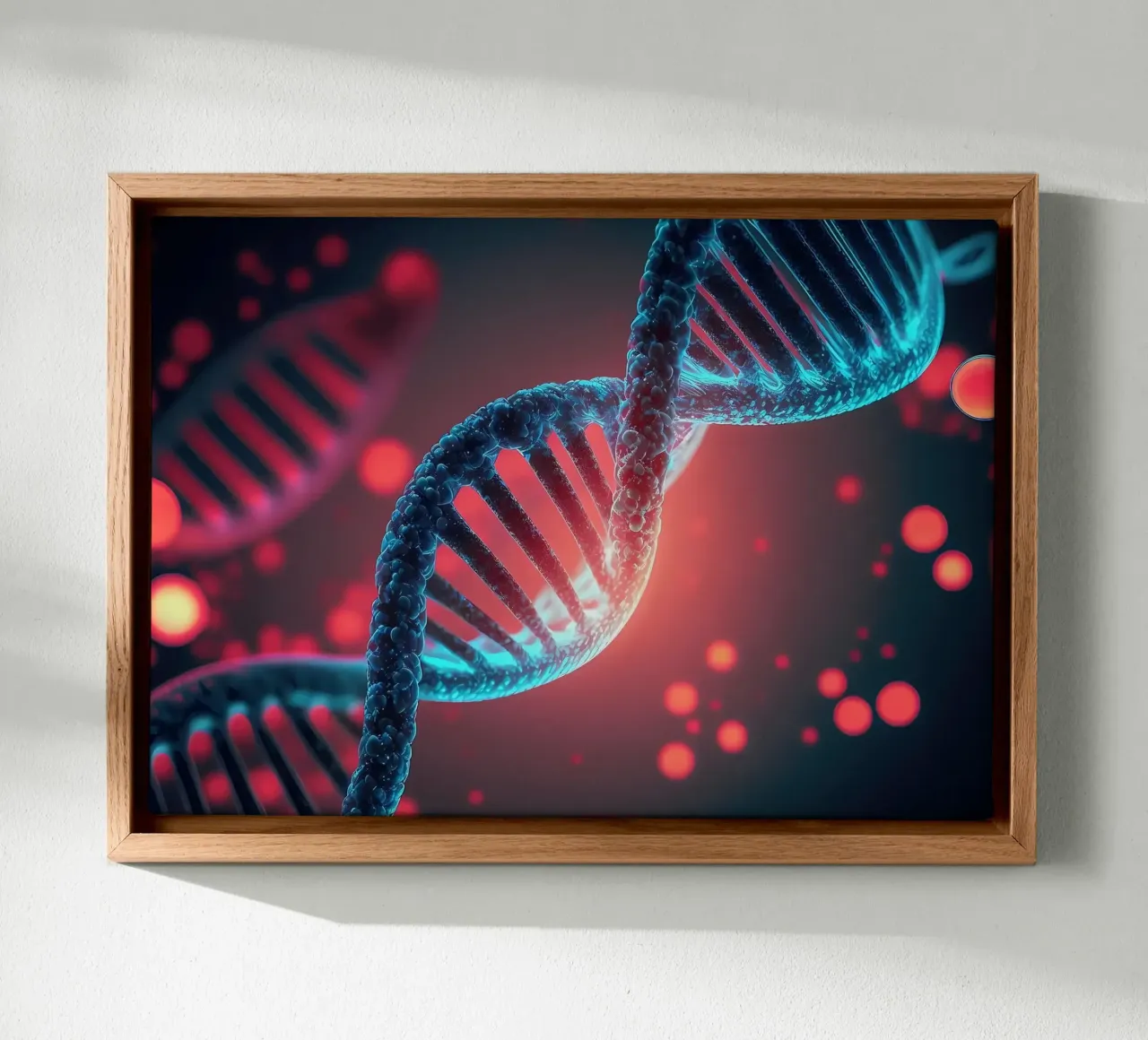Inzichten in DNA ontrafeld canvas met Baklijst van Delaplane