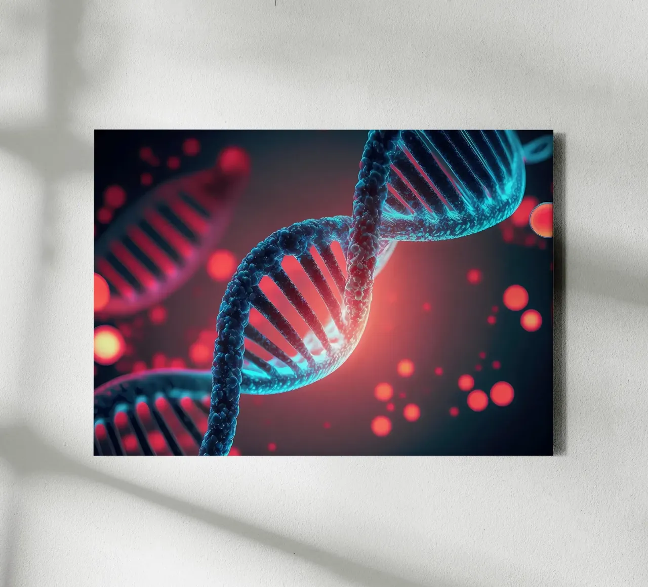 Inzichten in DNA ontrafeld canvas met Baklijst van Delaplane