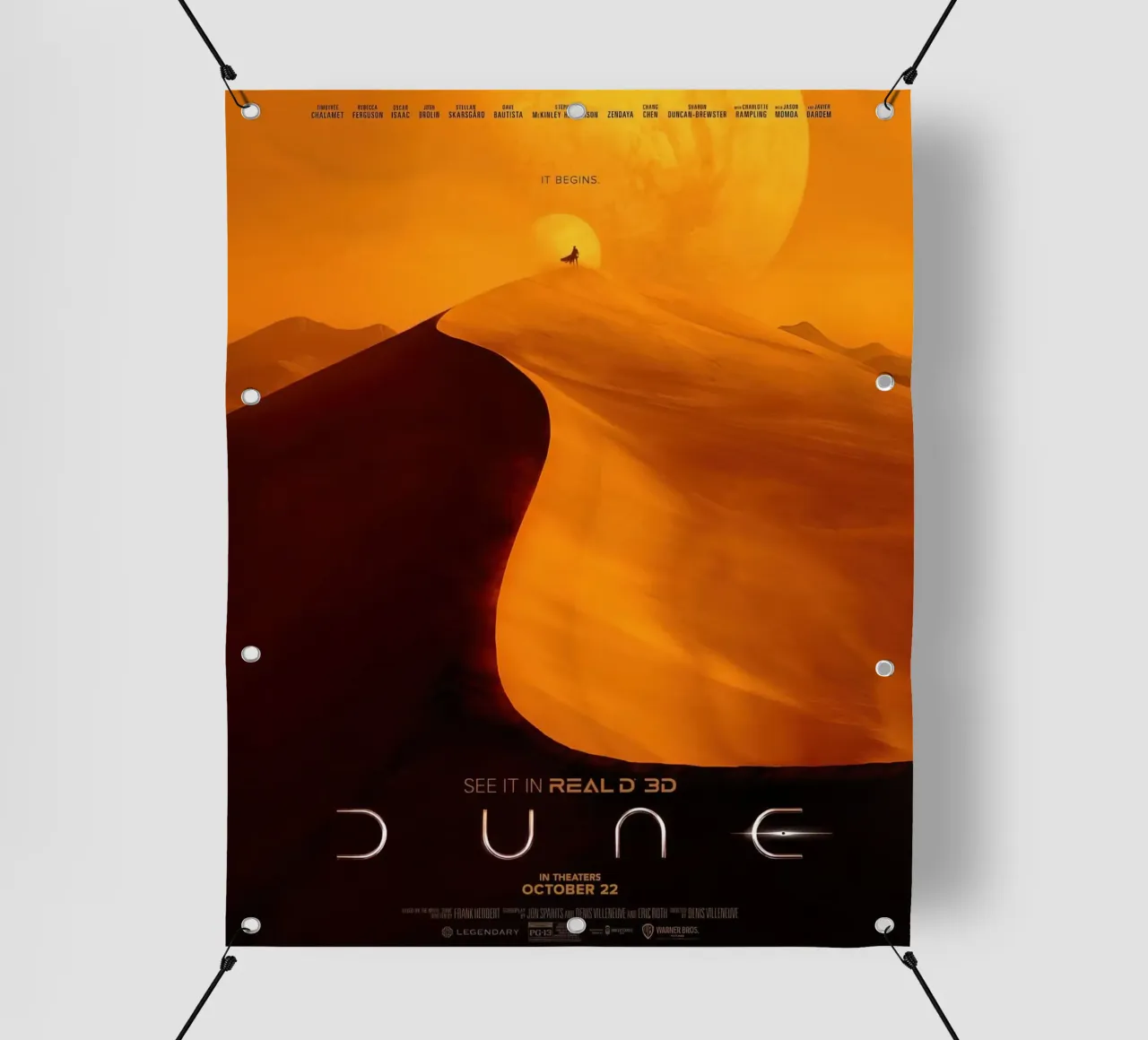 Dune movie poster telo in pvc da 🎁 ARTVI-SHOP