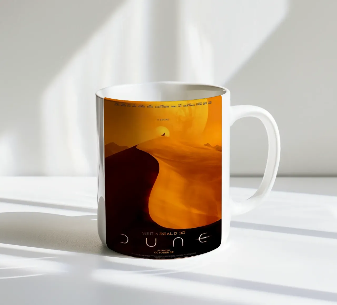 Dune movie poster tazza in ceramica da 🎁 ARTVI-SHOP