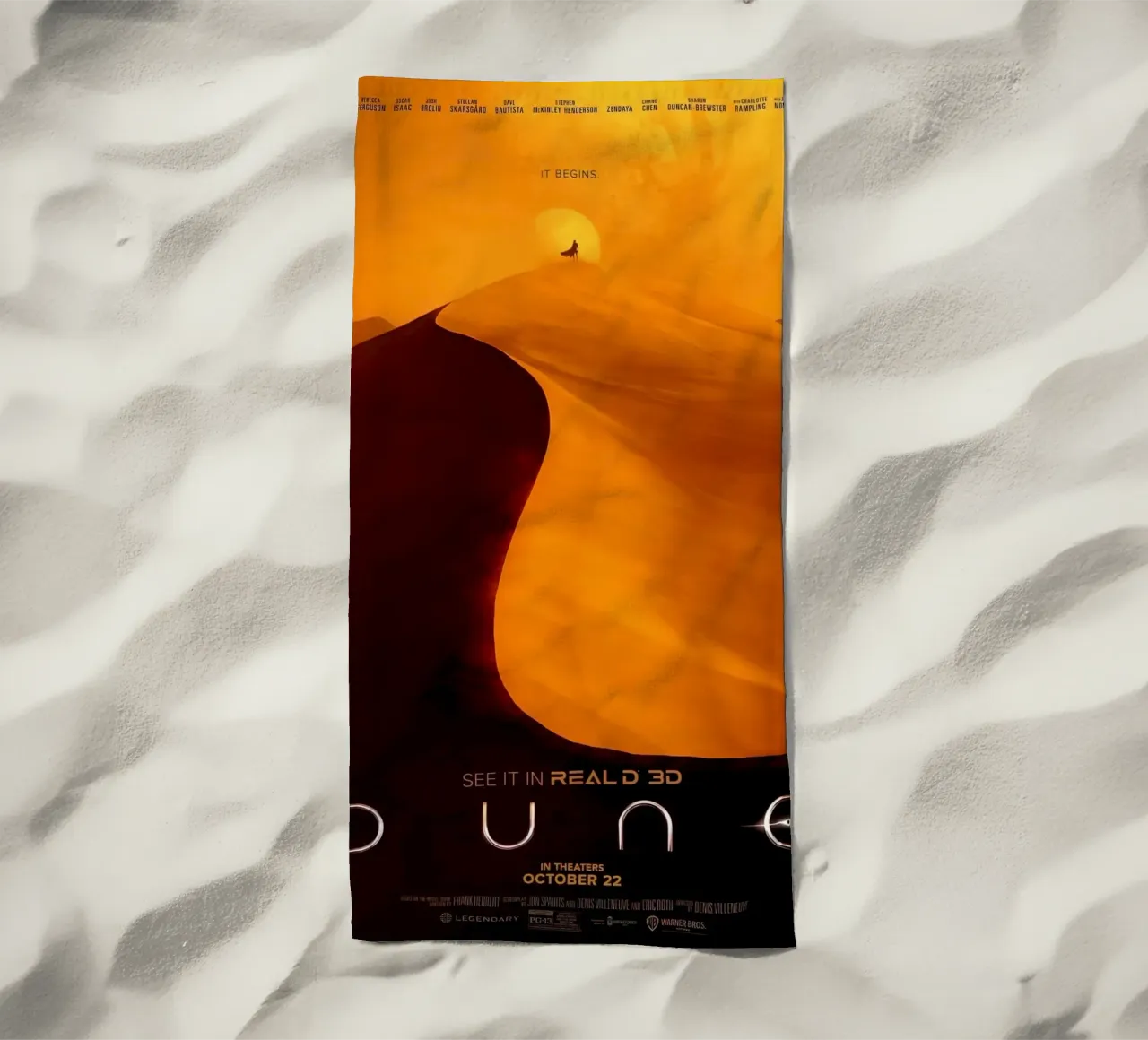 Dune movie poster telo mare da 🎁 ARTVI-SHOP