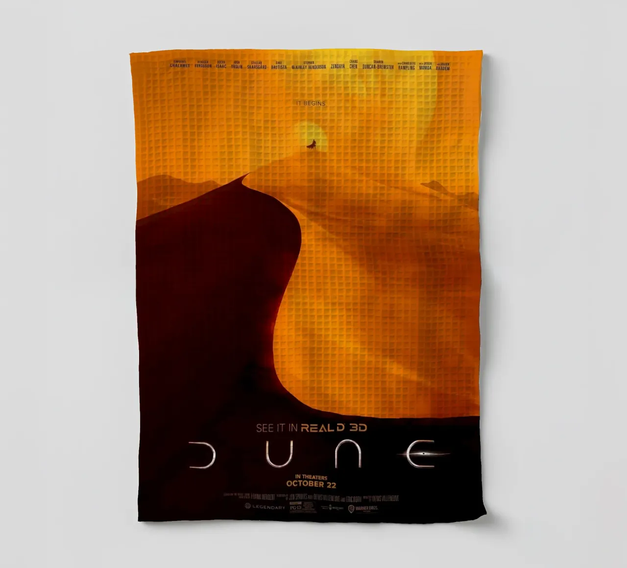 Dune movie poster canovaccio da cucina da 🎁 ARTVI-SHOP