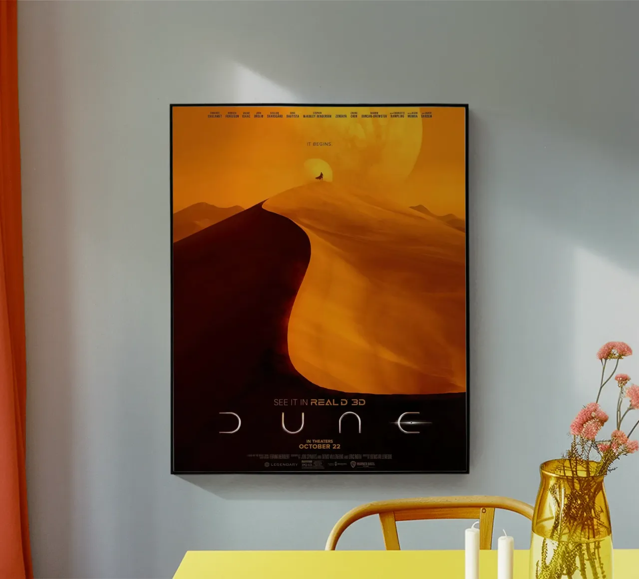 Dune movie poster plexiglass da 🎁 ARTVI-SHOP