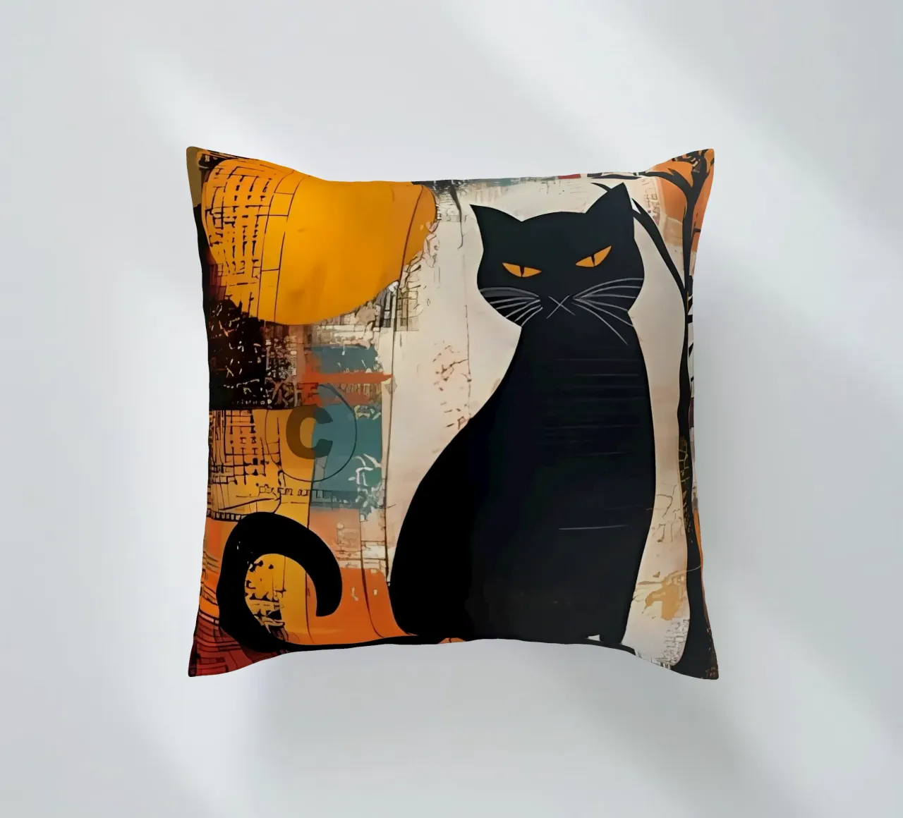 Minimalist Poster 58 decorative cushion by Kadynce