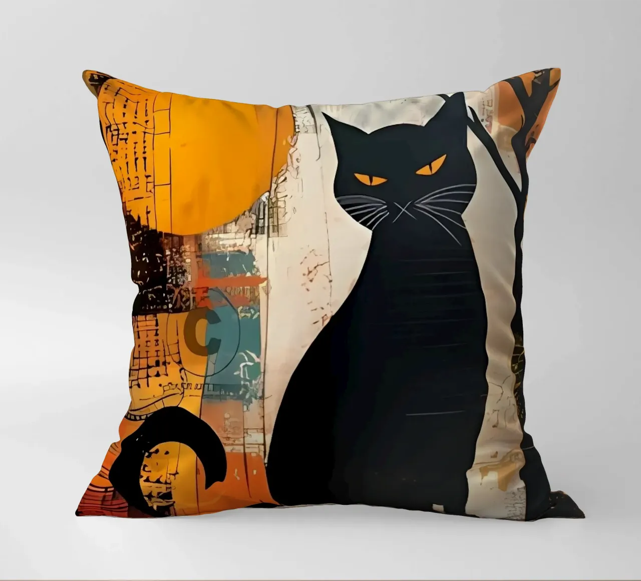 Minimalist Poster 58 decorative cushion by Kadynce