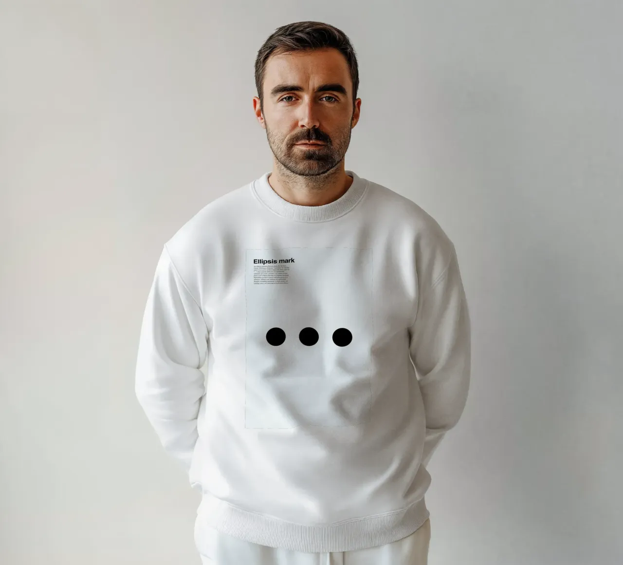 Ellipsis felpa da LeDieg