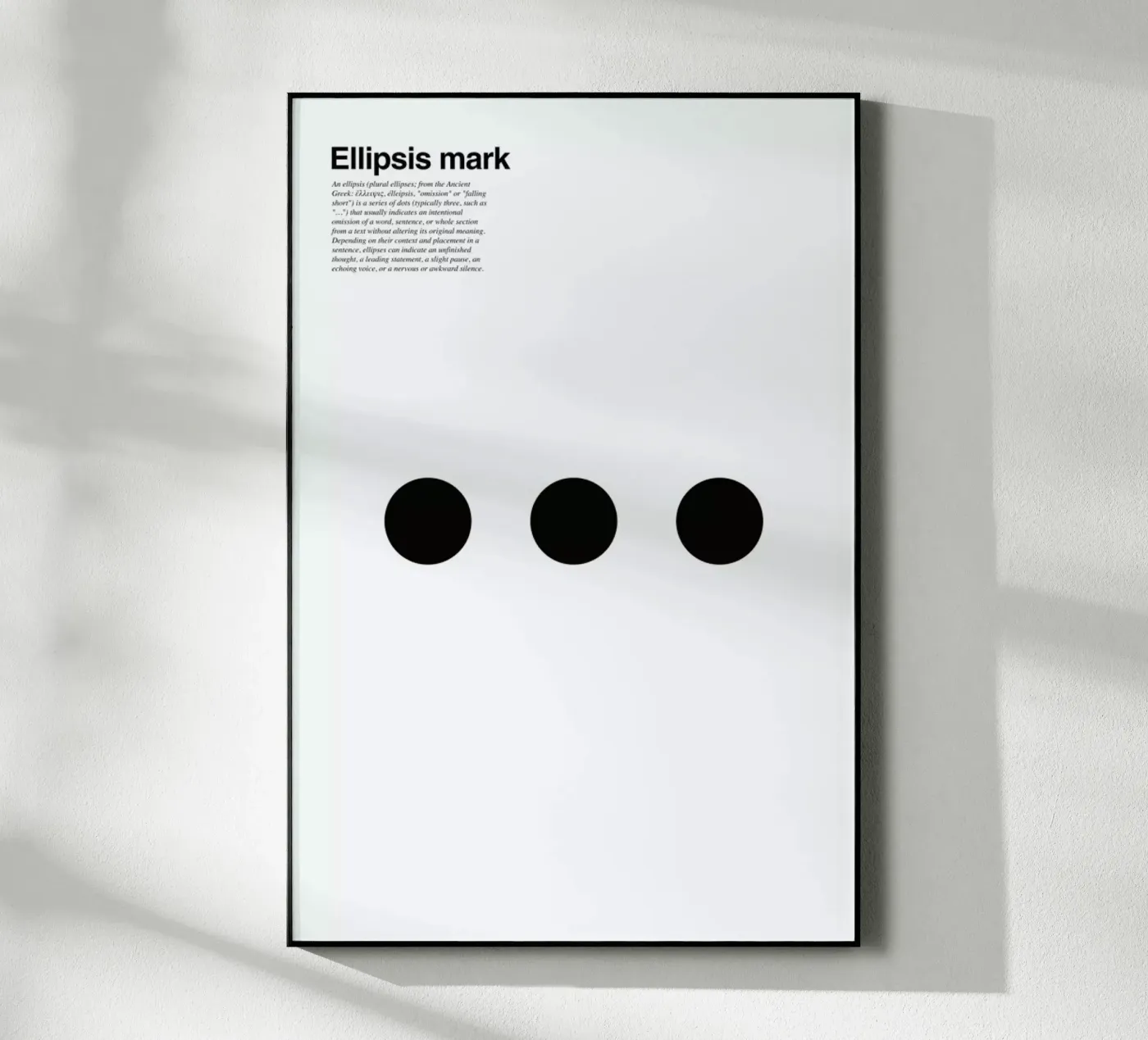 Ellipsis acrylic glass by LeDieg